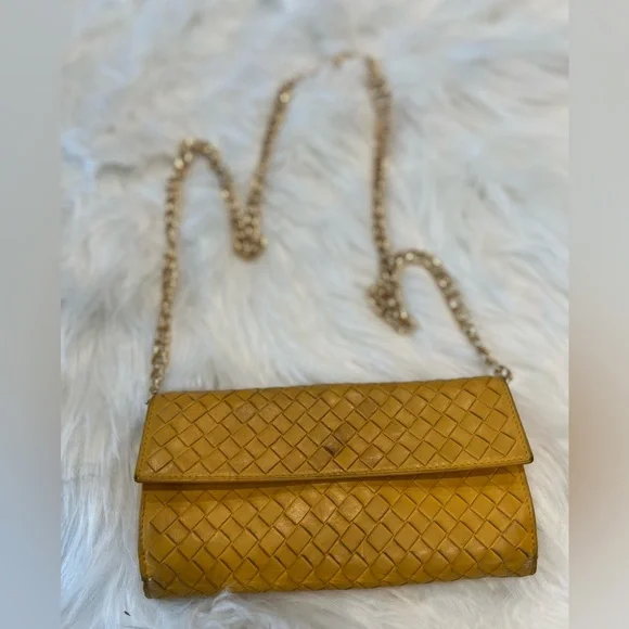 Vintage Bottega Veneta Wallet 🧡 Intrecciato Leather